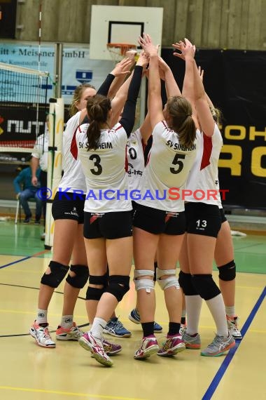 Volleyball Damen 3. Liga Süd SV Sinsheim gegen TSV Schmiden 18.02.2017 (© Siegfried)